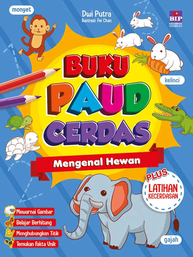 Buku Paud Cerdas Mengenal Hewan Bukabuku Toko Buku Online