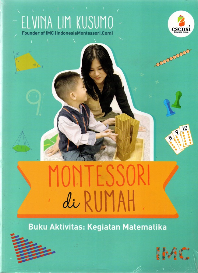 Sampul Montessori di Rumah: Buku Aktivitas Kegiatan Matematika
