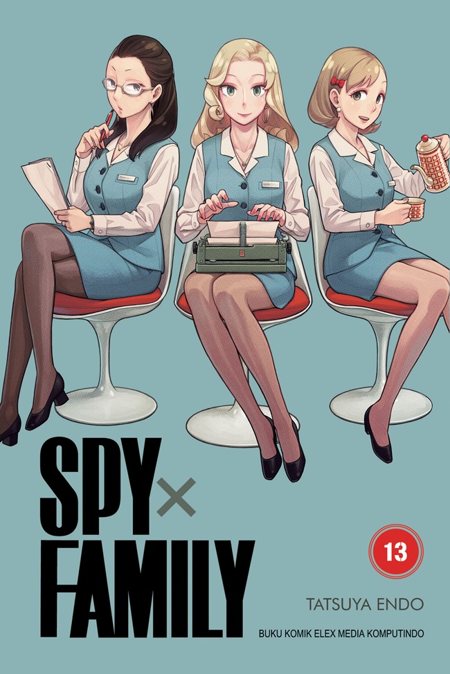 Sampul Spy x Family 13