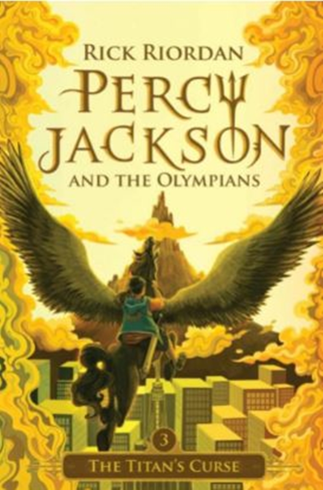 Sampul PERCY JACKSON #3: THE TITANS CURSE