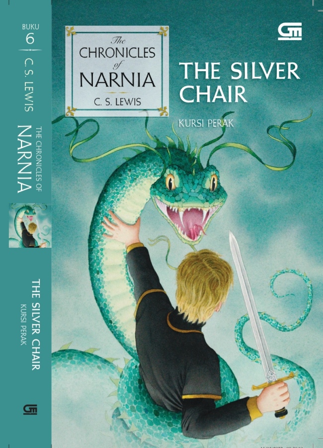 Sampul The Chronicles of Narnia #6: The Silver Chair (Kursi Perak)