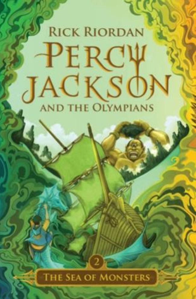 Sampul PERCY JACKSON #2: THE SEA OF MONSTERS