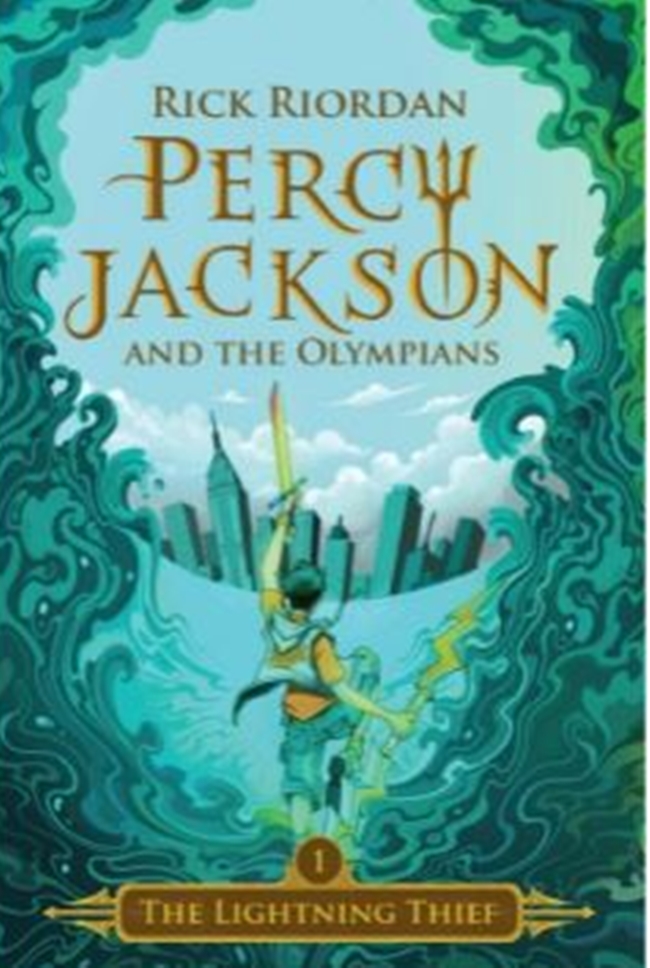 Sampul PERCY JACKSON #1: THE LIGHTNING THIEF