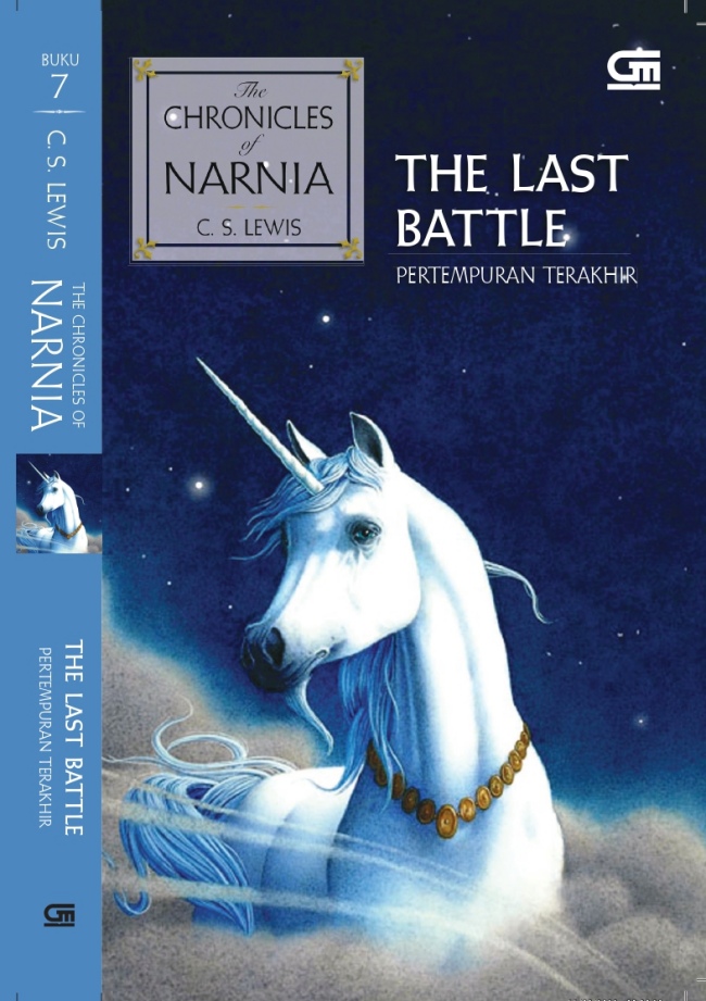 Sampul The Chronicles of Narnia #7: The Last Battle (Pertempuran Terakhir)