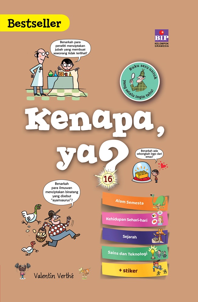 Buku Seri Kenapa Ya ? 16 - BukaBuku.com - Toko Buku Online