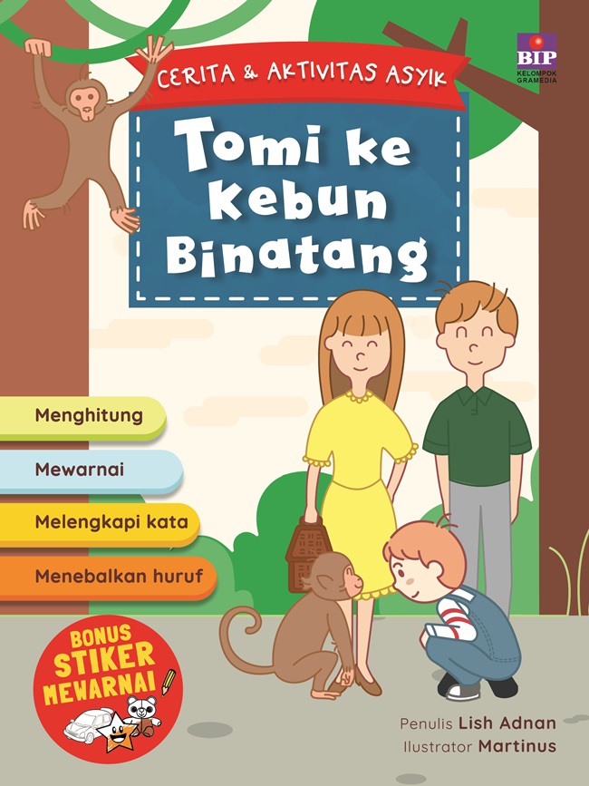 Cerita Dan Aktivitas Asyik : Tomi Dan Kebun Binatang - BukaBuku.com ...