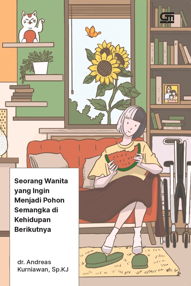 Sampul Seorang Wanita yang Ingin Menjadi Pohon Semangka di Kehidupan Berikutnya